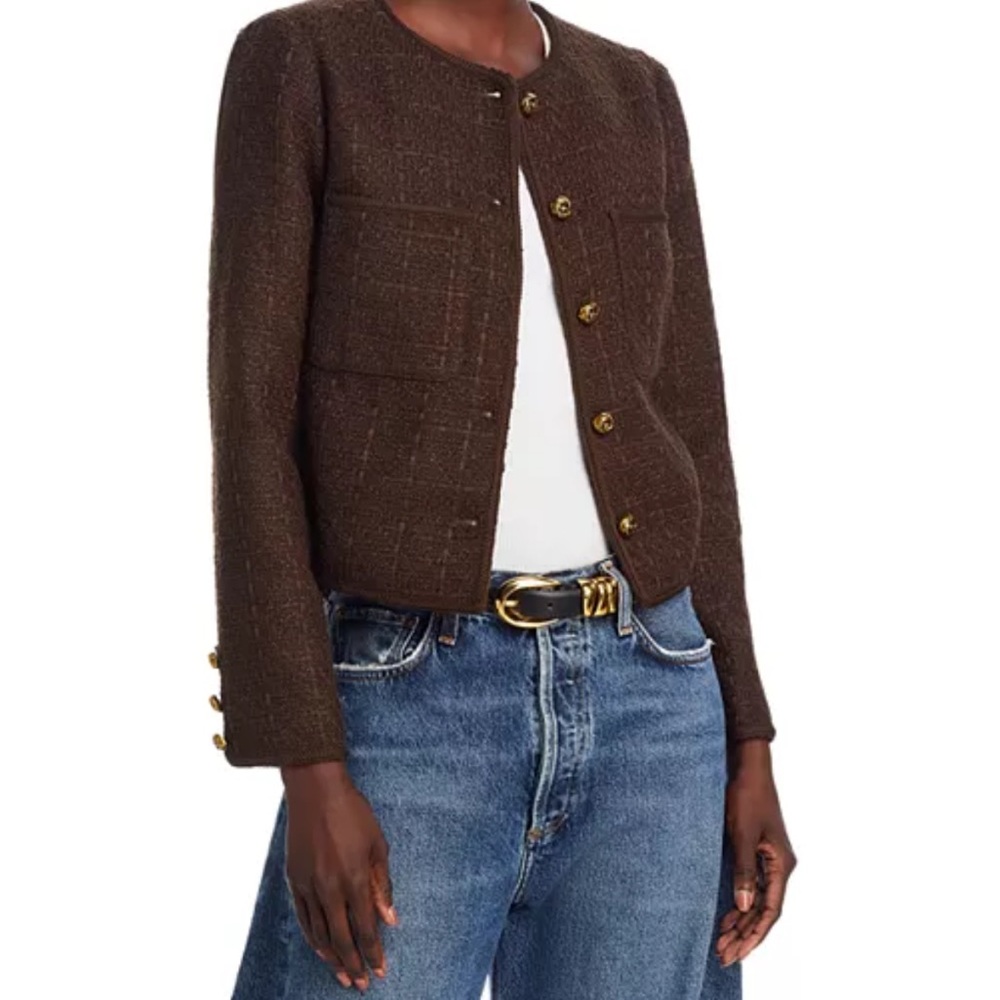 Aqua Tweed Women's Jacket (Bloomingdale’s)
